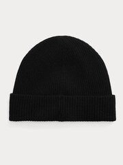 modra - Polo Ralph Lauren Volna Blend Signature čepica klobuki in kape; pokrivala - Slika 2 iz 2