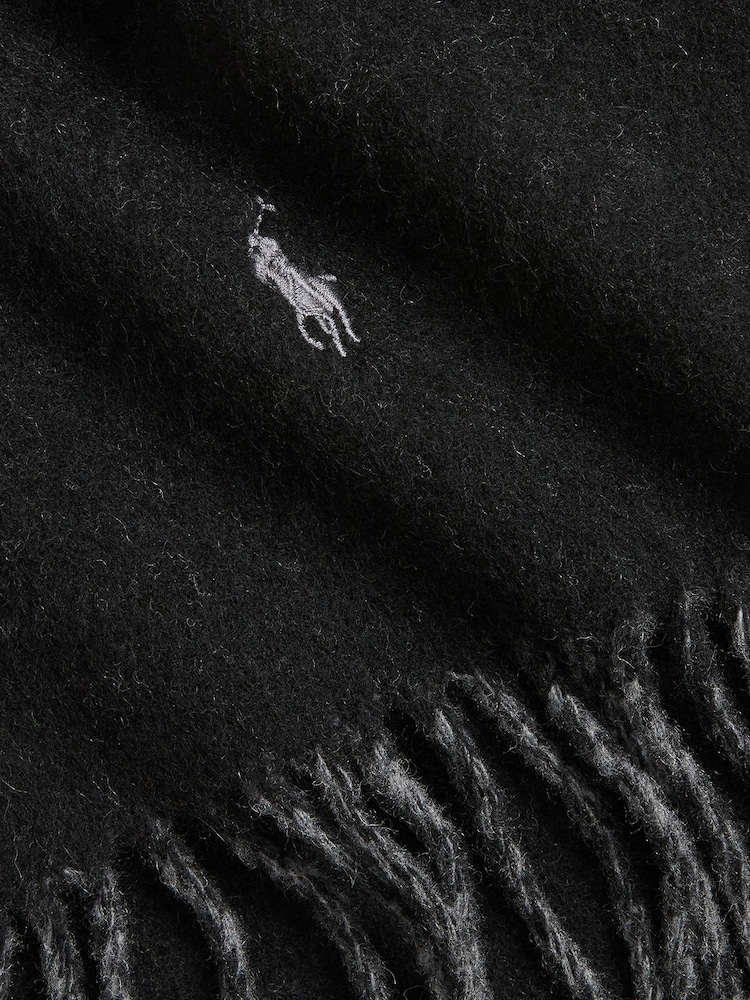 Polo Ralph Lauren Virgin Wool Blend Reversible Scarf - Image 2 of 2
