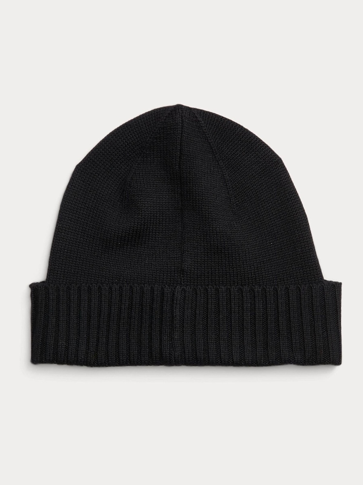 Polo Ralph Lauren Signature Pony Wool Beanie Hat - Image 2 of 2
