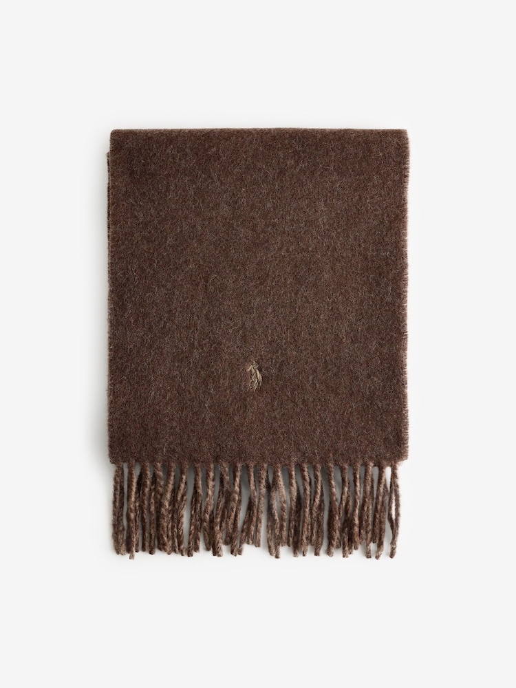 Polo Ralph Lauren Virgin Wool Blend Reversible Scarf - Image 2 of 4