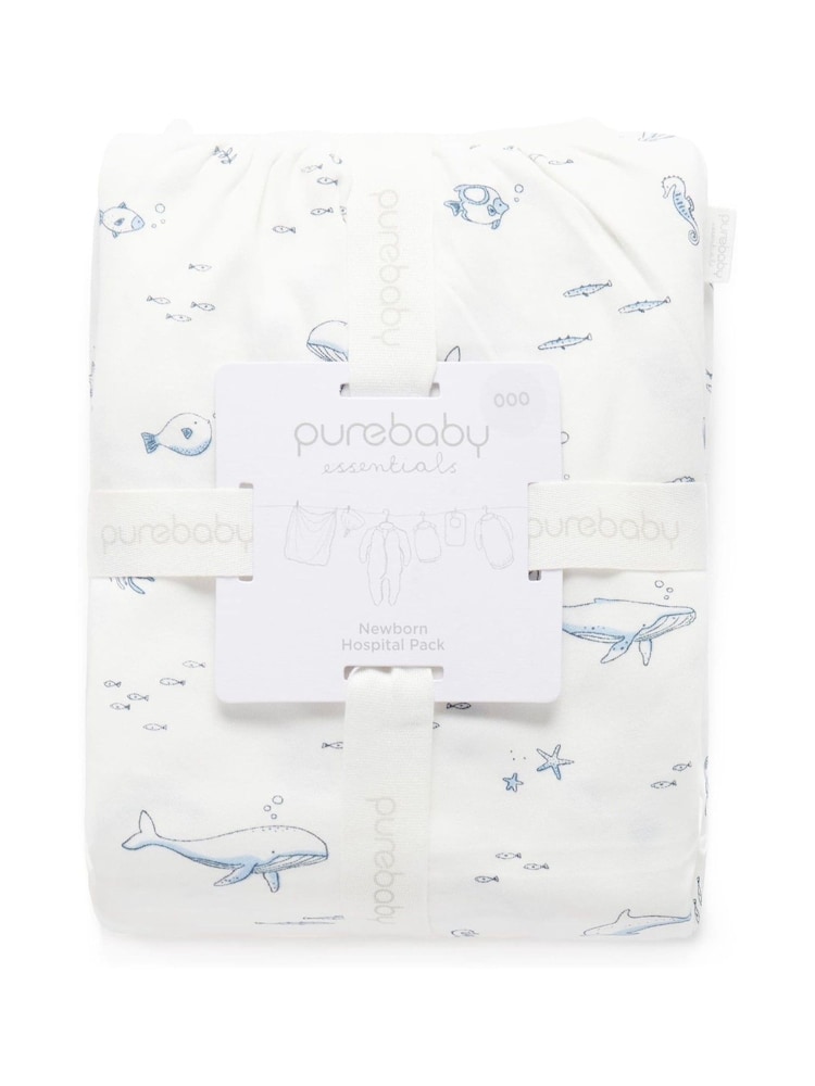 Purebaby White Chrome Newborn Essential Hospital Pack - Image 5 of 5 Purebaby White Chrome Newborn Essential Hospital Pack - Image 5 of 5