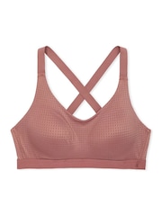Victoria's Secret Vintage Rose Pink Lightweight Mesh Medium Support Sports Bra - Image 1 of 2