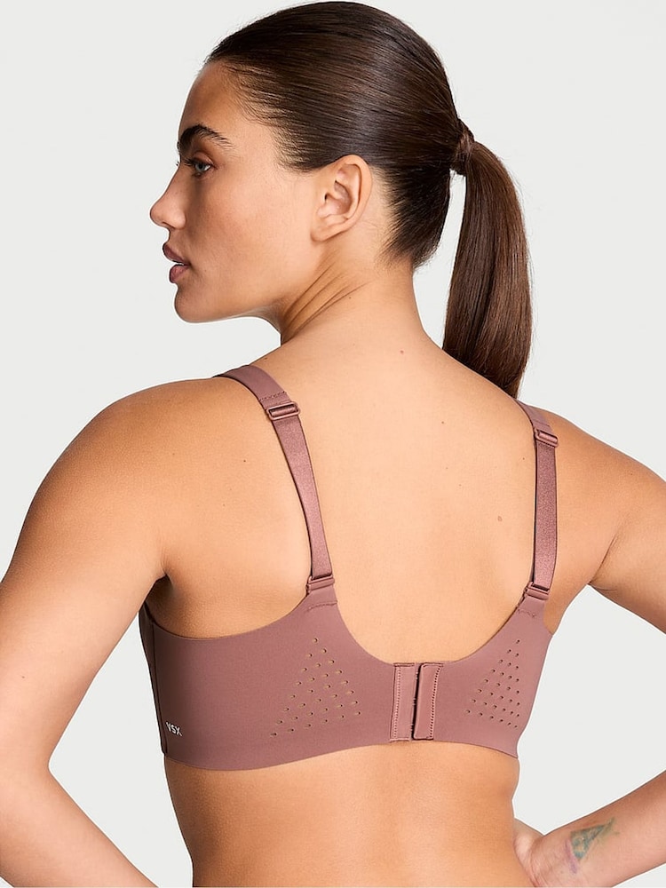 Victoria's Secret Vintage Rose Pink Back Close Featherweight Max High Support Sports Bra - Image 2 of 5