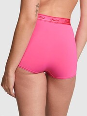 Victoria's Secret PINK Pink Rose High Waist Soft Stretch Logo Knickers - Image 2 of 3