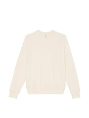 Victoria's Secret PINK White Shell Fleece Sweatshirt - Image 3 of 4