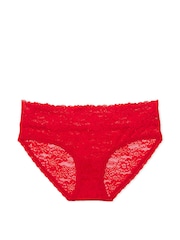 Rood - Victoria's Secret PINK Kanten slipje met bloemenprint - Image 3 of 3