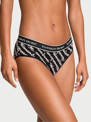 Victoria's Secret Vs Script Black Hipster Knickers - Image 1 of 3