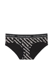 Victoria's Secret Vs Script Black Hipster Knickers - Image 3 of 3