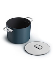 Joseph Joseph Midnight Blue Space Folding Handle Ceramic Nonstick 25cm Stock Pot and Lid - Image 5 of 7