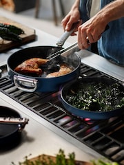 Joseph Joseph Midnight Blue Space Folding Handle Ceramic Nonstick 28cm Saute Pan and Lid - Image 6 of 6