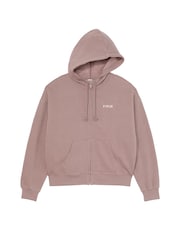 Victoria's Secret PINK Iced Coffee Brown Zip Up Hoodie - Image 3 of 4