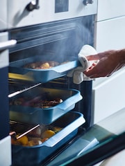Joseph Joseph Blue Nest™ Oven Non Stick 3 Piece Roasting Tray Set - Image 7 of 7