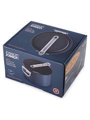 Joseph Joseph Midnight Blue Space Folding Handle Ceramic Nonstick 23cm Saucepan and Lid - Image 3 of 6