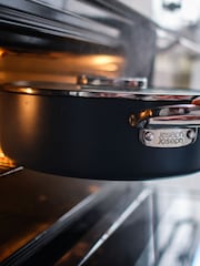 Joseph Joseph Midnight Blue Space Folding Handle Ceramic Nonstick 28cm Shallow Casserole Pan - Image 3 of 8