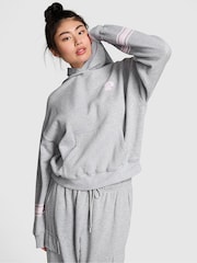 Victoria's Secret PINK Medium Heather Grey Oversized Pullover Hoodie - Image 1 of 3