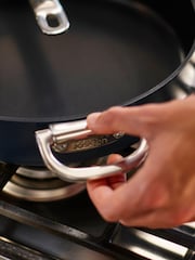 Joseph Joseph Midnight Blue Space Folding Handle Ceramic Nonstick 6 piece Cookware Set - Image 7 of 9