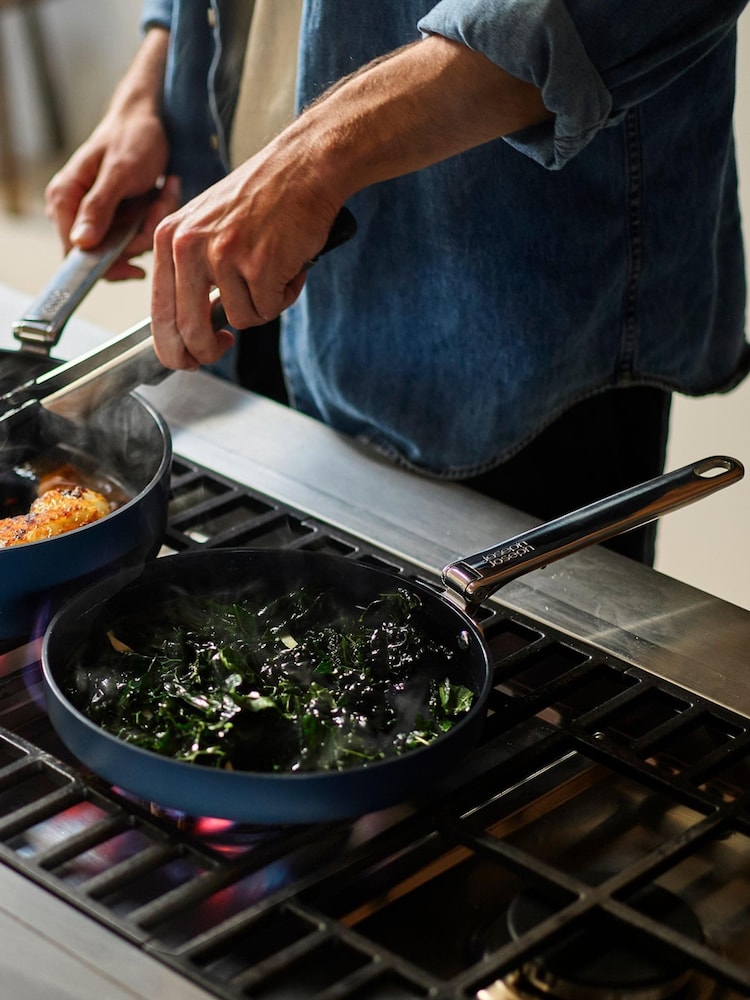 Joseph Joseph Midnight Blue Space Folding Handle Ceramic Non-stick 30cm Frying Pan - Image 1 of 7