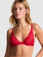 Rood - Victoria's Secret PINK beha van kant - Image 1 of 4