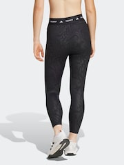 adidas Black Techfit Print 7/8 - Image 2 of 6