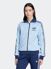 adidas originals Blue Beckenbauer Jacket - Image 4 of 9