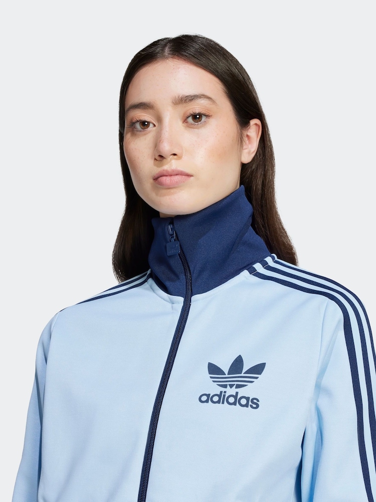 adidas originals Blue Beckenbauer Jacket - Image 7 of 9