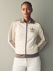 adidas originals Cream Beckenbauer Jacket - Image 1 of 12