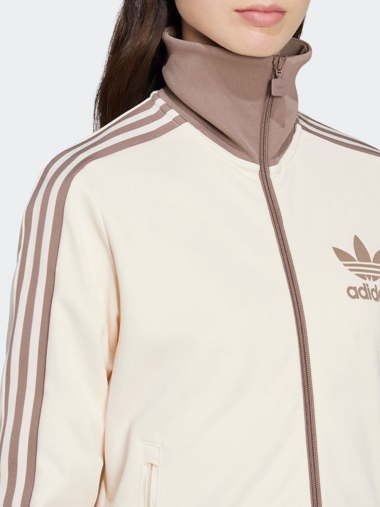 adidas originals Cream Beckenbauer Jacket - Image 11 of 12