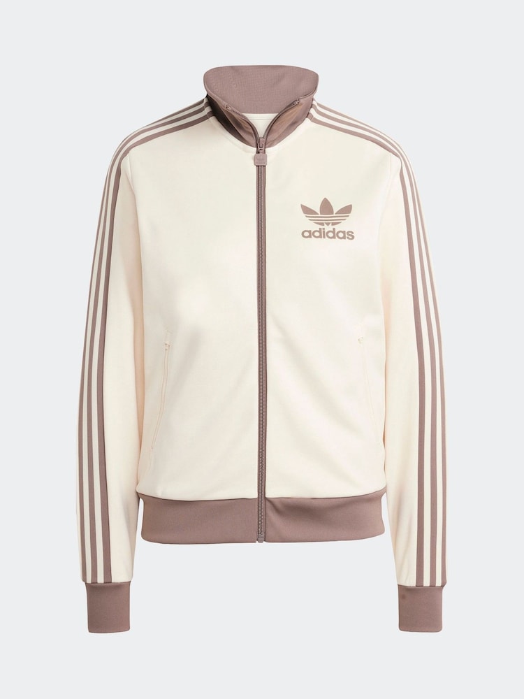 adidas originals Cream Beckenbauer Jacket - Image 12 of 12