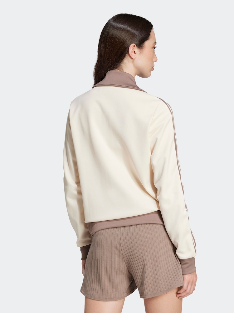 adidas originals Cream Beckenbauer Jacket - Image 9 of 12