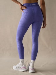 adidas Blue Techfit Print 7/8 - Image 2 of 6