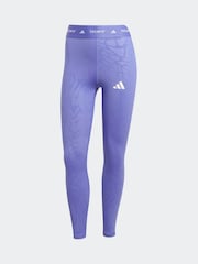 adidas Blue Techfit Print 7/8 - Image 6 of 6