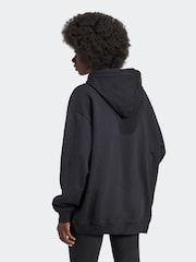 Negro - adidas Originals Essentials Loose French Terry 100% Cotton Hoodie - Imagen 3 de 7