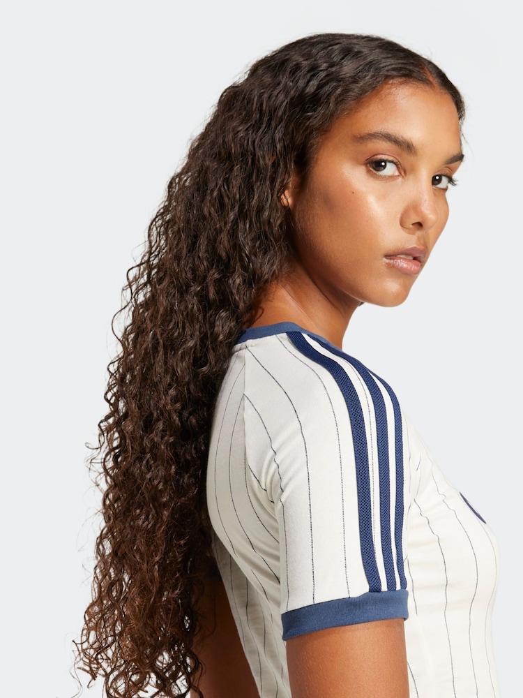 adidas originals White Graphic Cali T-Shirt - Image 10 of 12