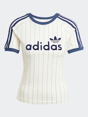 adidas originals White Graphic Cali T-Shirt - Image 12 of 12