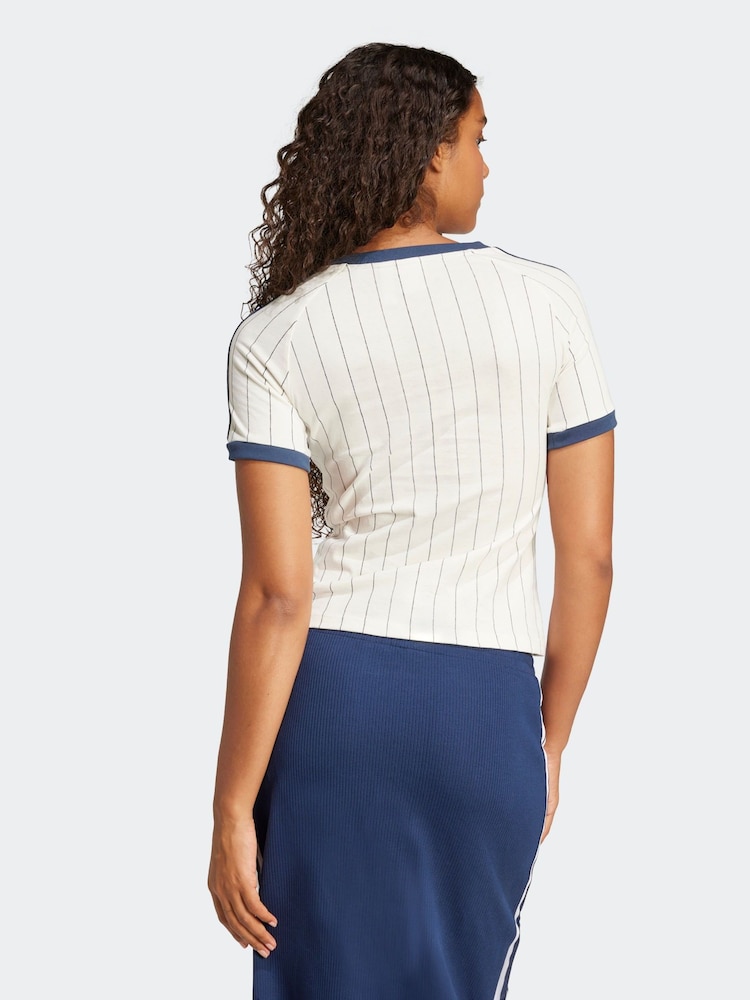 adidas originals White Graphic Cali T-Shirt - Image 8 of 12