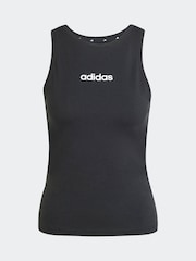 Negro - Camiseta sin mangas estilo lineal de adidas - Imagen 7 de 7