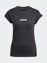 adidas Black Essentials Single Jersey T-Shirt - Image 10 of 10