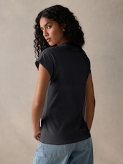 adidas Black Essentials Single Jersey T-Shirt - Image 2 of 10