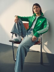 adidas originals Green Light Firebird Track Top - Image 3 of 6