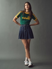 adidas originals Green Graphic Cali T-Shirt - Image 3 of 11