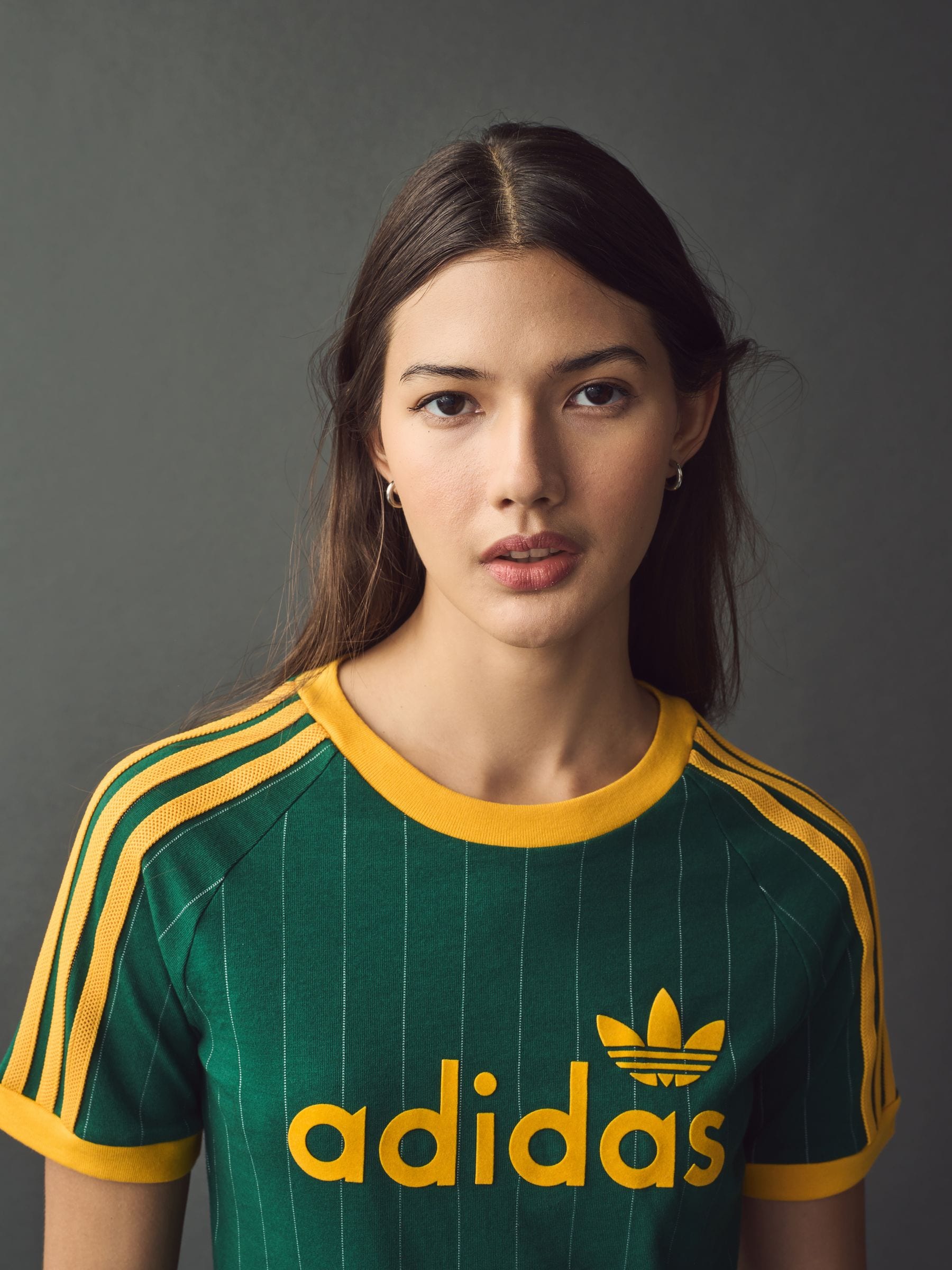 Buy adidas originals Green Graphic Cali T-Shirt from Next USA