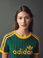 adidas originals Green Graphic Cali T-Shirt - Image 4 of 11