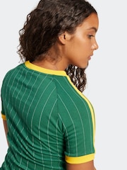 adidas originals Green Graphic Cali T-Shirt - Image 6 of 11