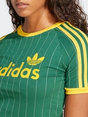 adidas originals Green Graphic Cali T-Shirt - Image 7 of 11