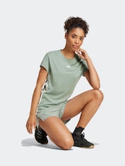 adidas Light Grey Hyperglam Woven Shorts - Image 4 of 6
