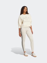 adidas originals White Snake Print 100% Cotton Sweatshirt - Image 3 of 6