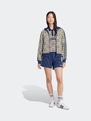 adidas originals multi Floral Liberty London Track Top - Image 3 of 6