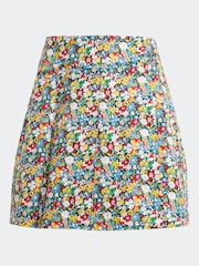 adidas originals multi Floral Liberty London 100% Cotton Skirt - Image 6 of 6
