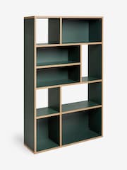 MADE.COM Green Zayla Wide Tall Shelving Unit - Image 4 of 5