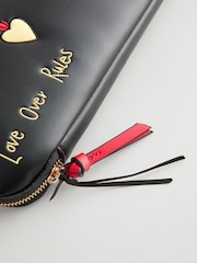 Rockett St George Black Heart Laptop Case - Image 7 of 7